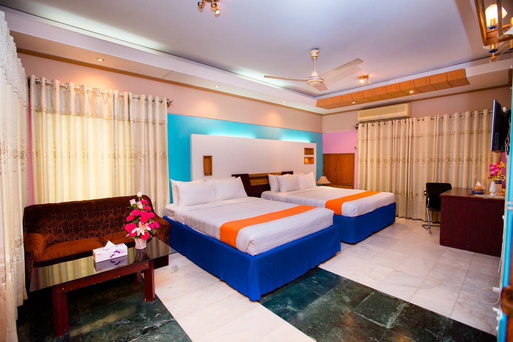 Hotel Golden Deer Dhaka Exteriör bild